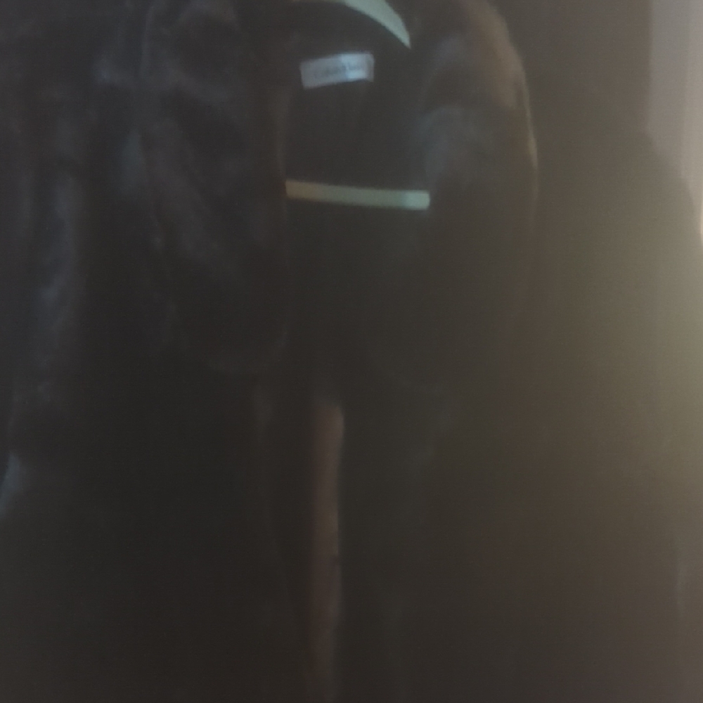 Calvin Klein Black Satin Jacket